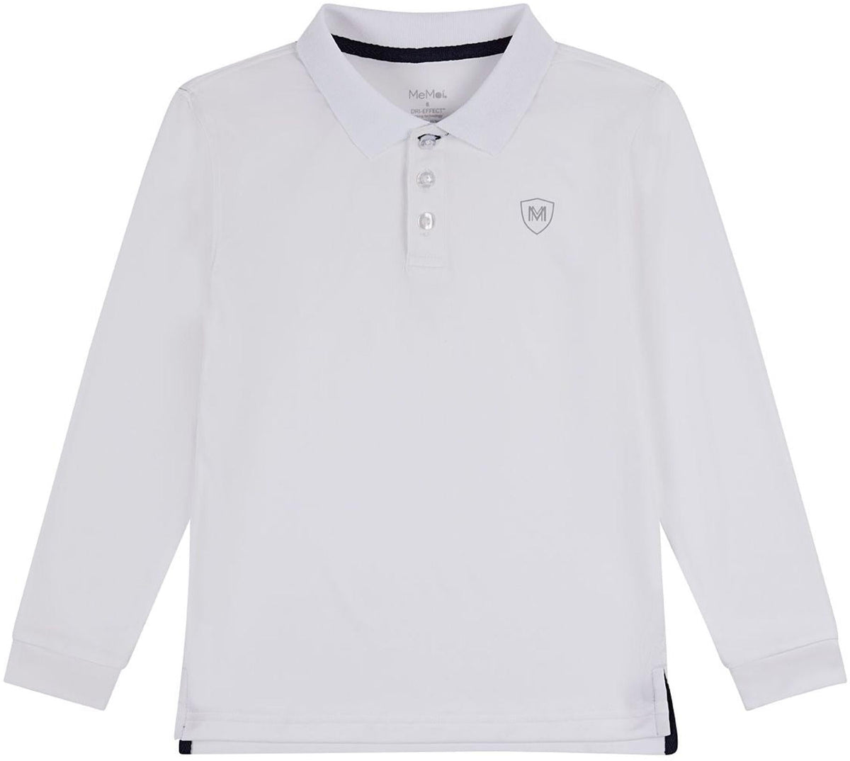 Memoi Boys Long Sleeve Polo Shirt - Mbp-001