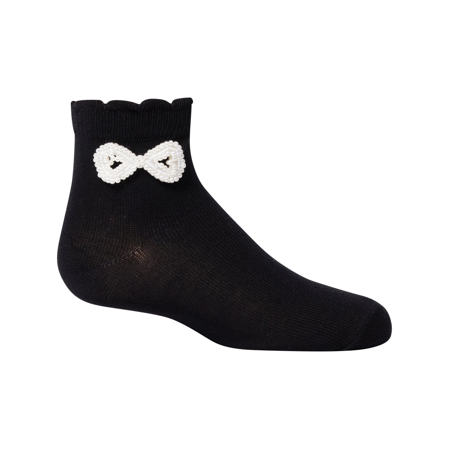 Zubii Pearl Bow Ankle - 1313