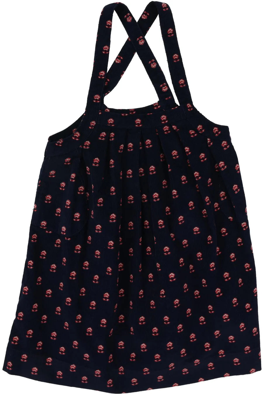 Analogie Vintage Floral Pinafore Jumper - VFPJ