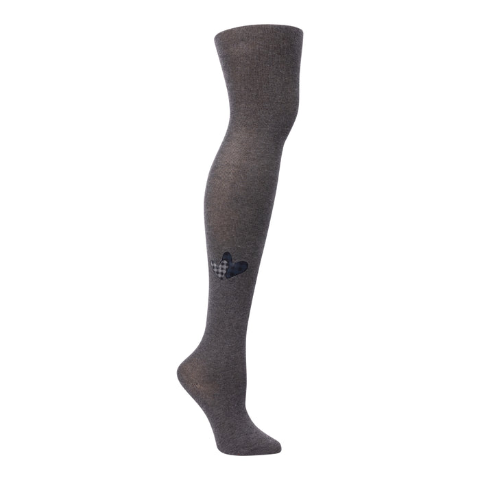 Zubii Checkered Heart Tights - 1344