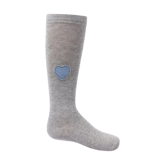 Zubii Denim Heart Knee - 1415
