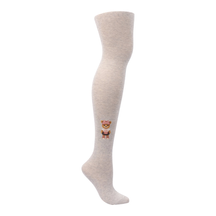 Zubii Printed Girl Bear Tights - 1444