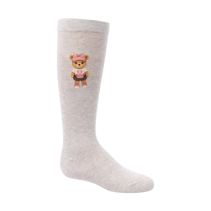 Zubii Printed Girl Bear Knee - 1445-Z