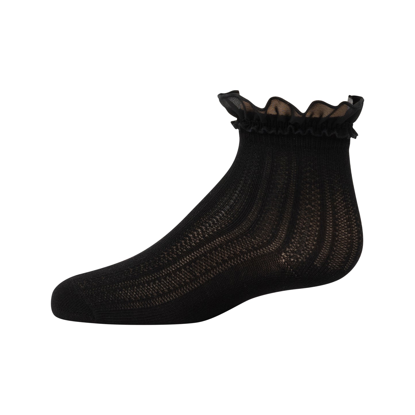 Zubii Chiffon Ruffle Ankle - 1583