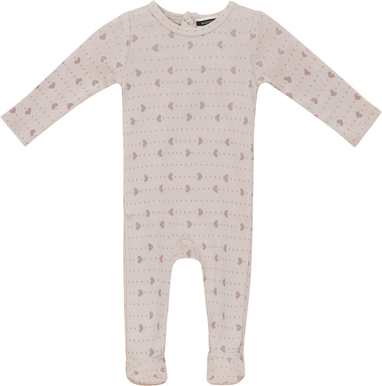 Whipped Cocoa Printed Modal Baby Stretchie - SB5CY2566