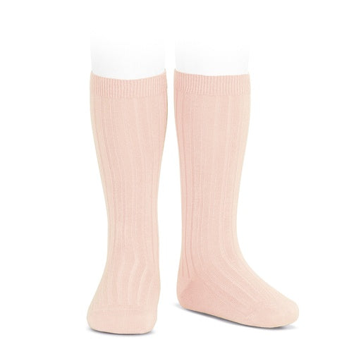 Condor Ribbed Cotton Knee Sock 674 Nude - 2016/2