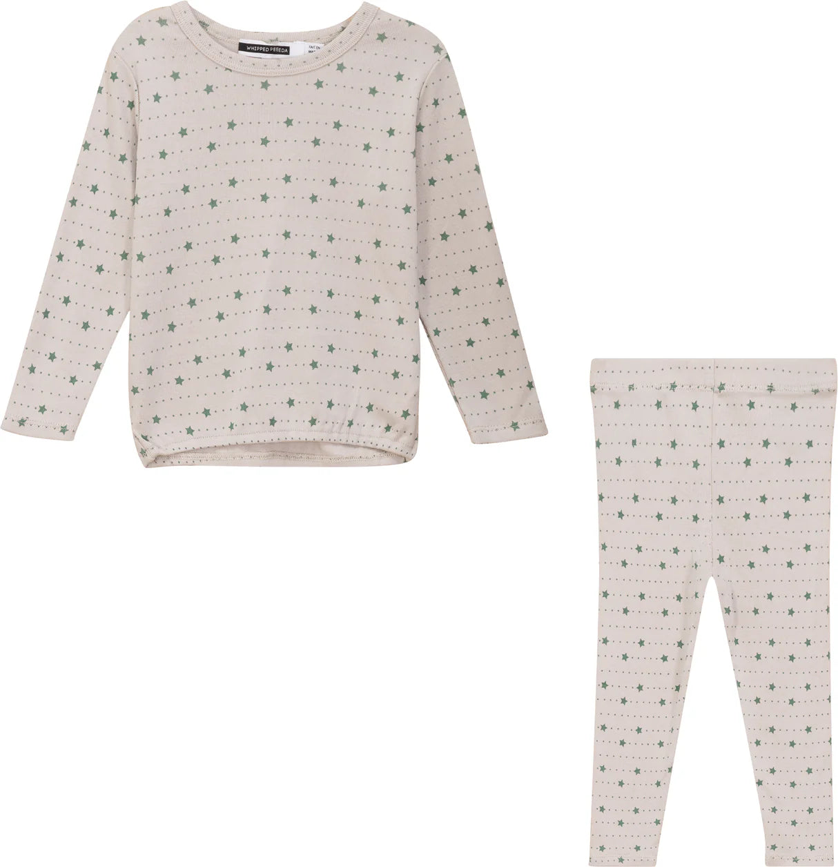 Whipped Cocoa Printed Modal Kids Top And Legging Set - SB5CY2566E
