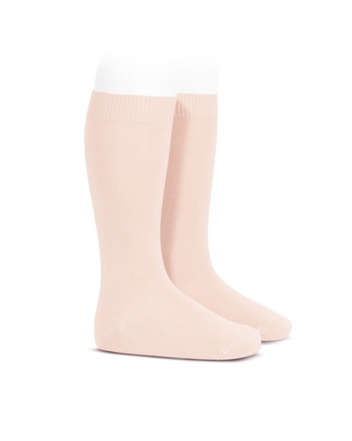 Condor Flat Cotton Knee Socks 674 Nude - 2019/2