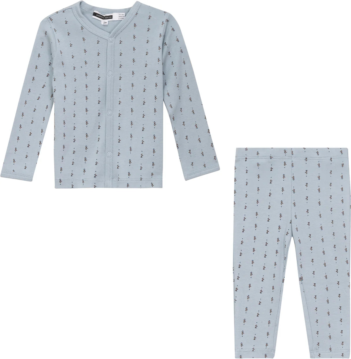Whipped Cocoa Kids Granpa Style Printed Modal 2 PC - SB5CY2627E