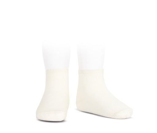 Condor Stretch Cotton Anklets 303 Cream - 2138/4