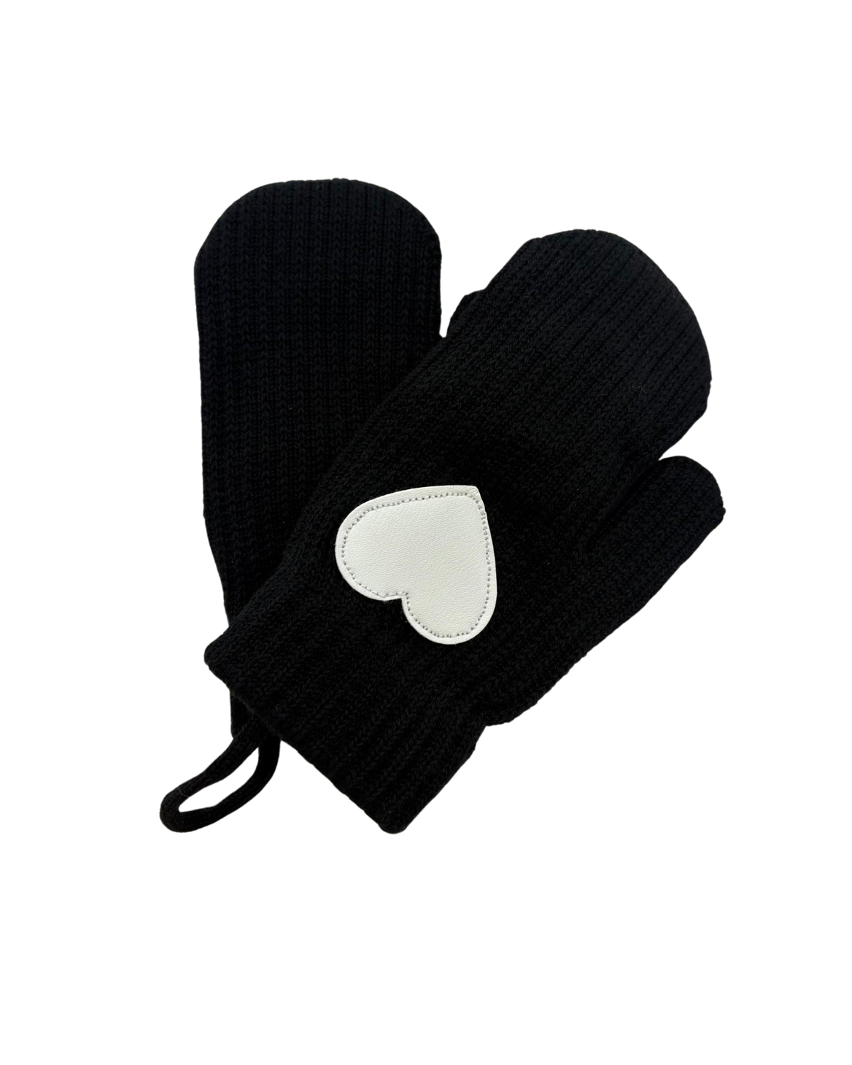 Mini Pops Mitten With Heart Patch - Dm100