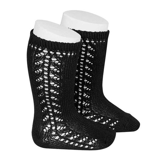 Condor Side Crochet Knee Sock