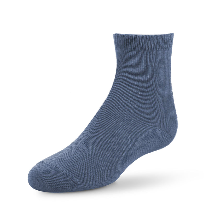 Zubii Crew Socks 115 Flat Denim - 344