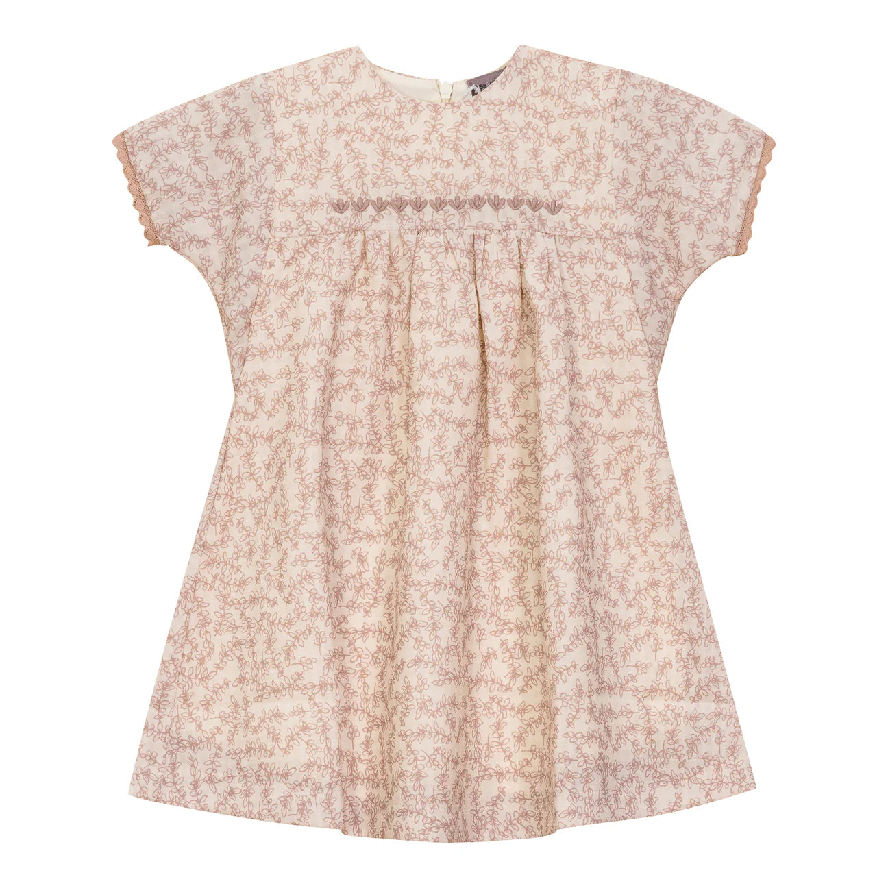 Posie & Pistachio Girls Leaf Design Dress - SB5CY2565D