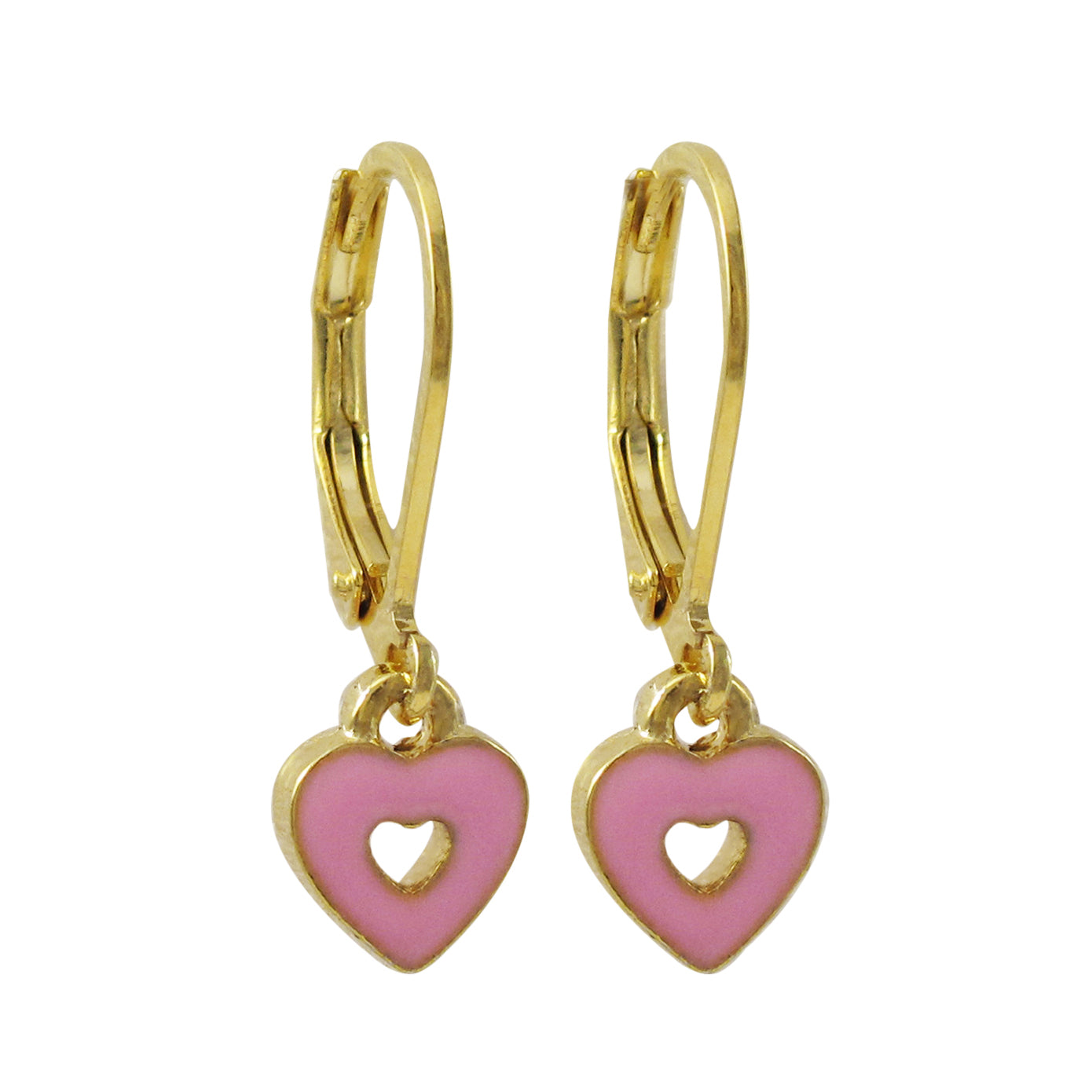 Delino Gold Plated Surgical Steel - Open Heart - 3EW4266-SU-GD