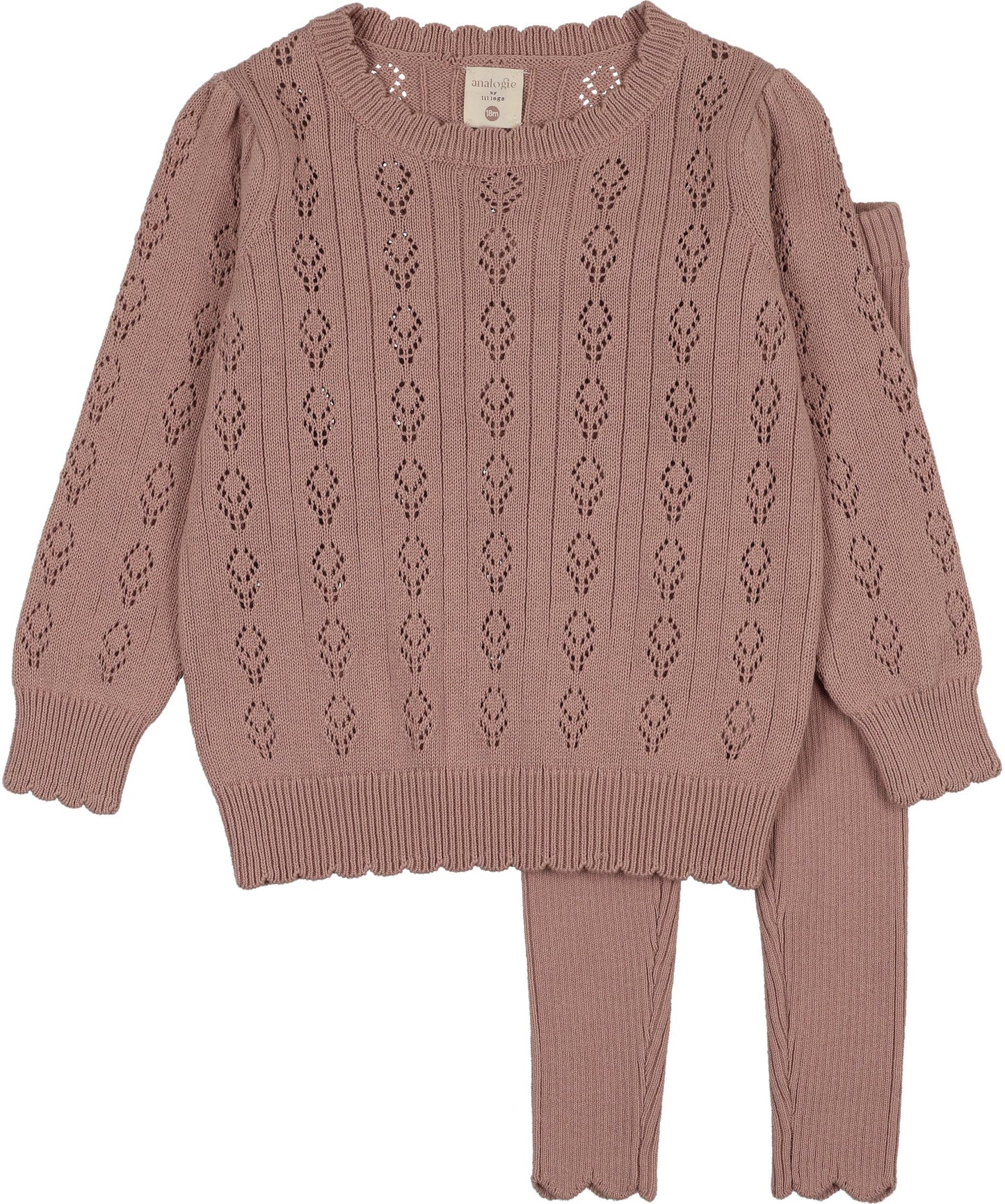 Analogie Girls Knit Set - AF26TP410