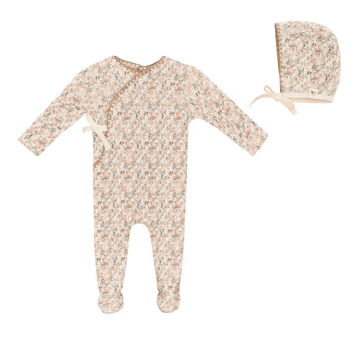 Bebe Bella Baby Fake Wrap Rib Stretchie - SB5CY2633
