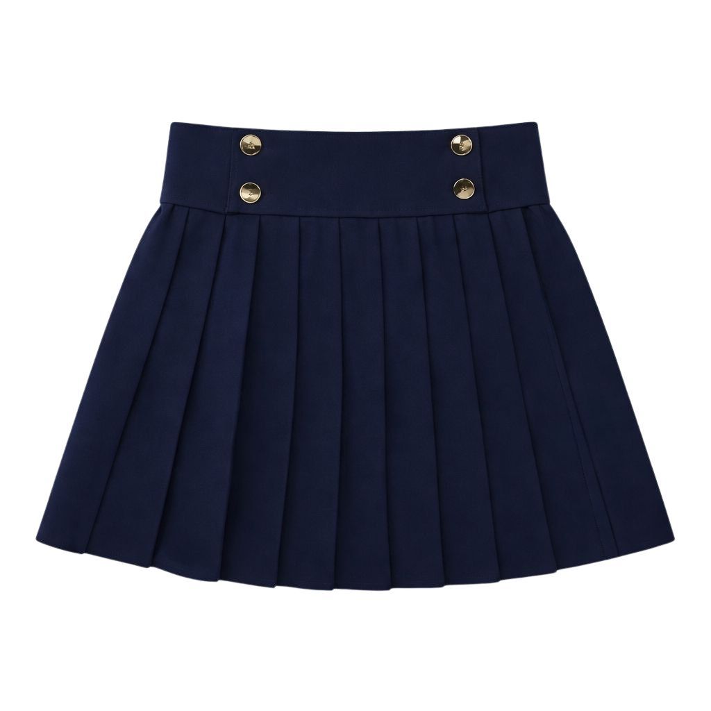 Bonjoy Velvet Plaid Knit Pleated Skirt - SW26006SK