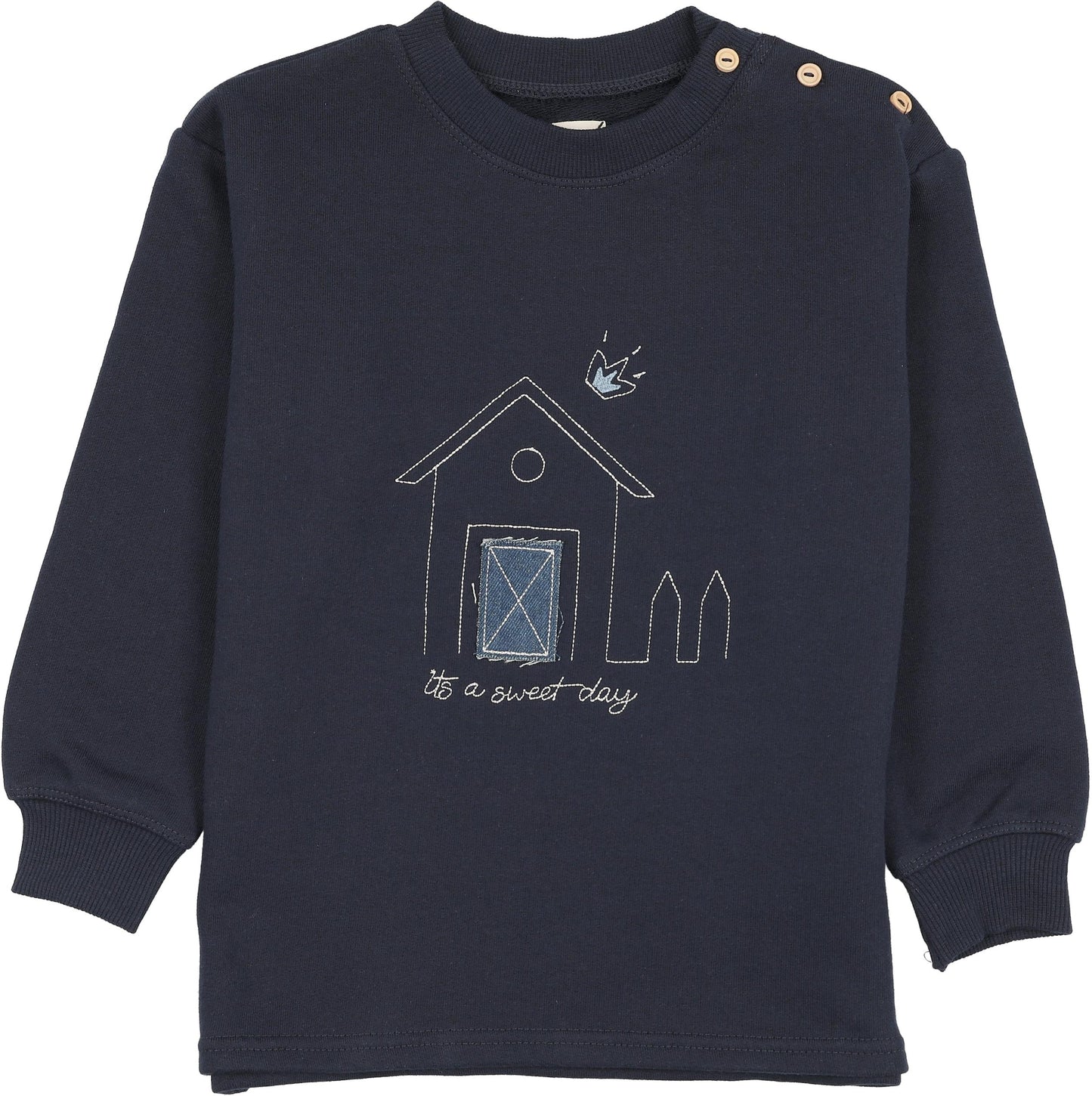 Analogie Sweet Campaign Boys Embroidered Sweatshirt - AF26S535