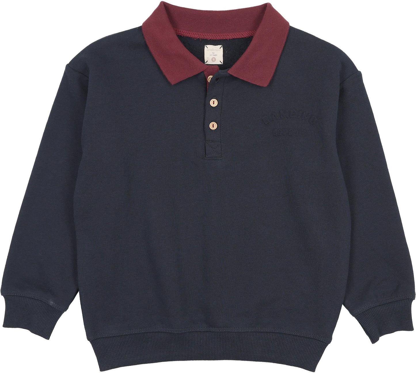 Analogie Denim Day Boys Sweatshirt Polo - AF26S545