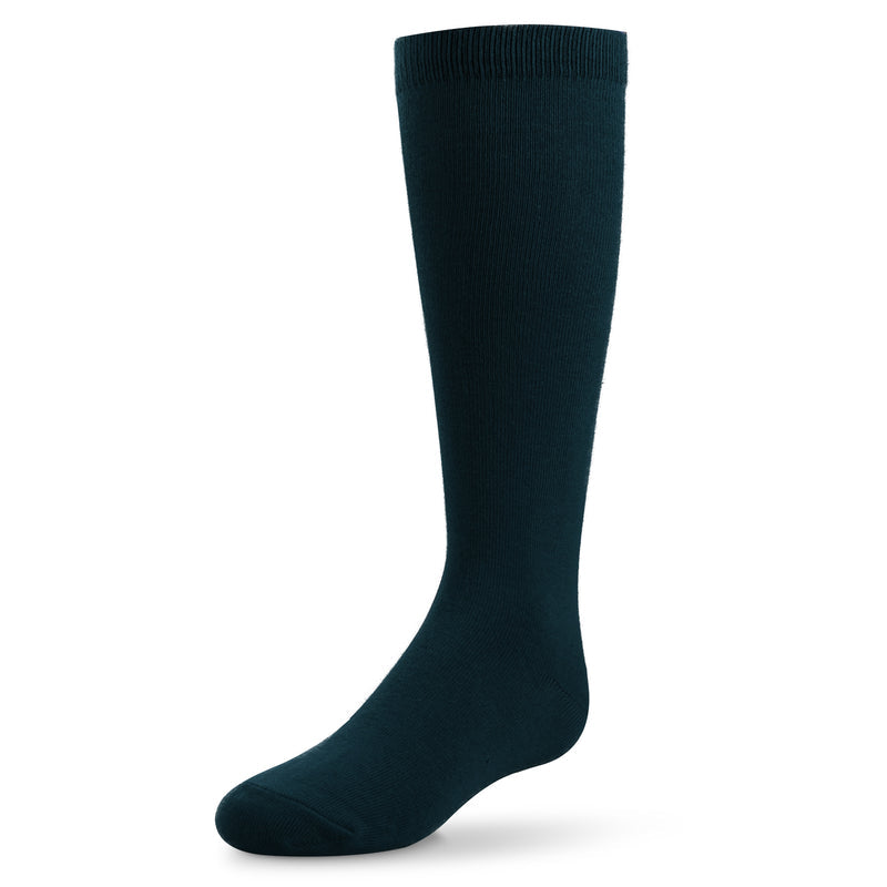 Zubii Flat Cotton Knee High 8 Navy - 705