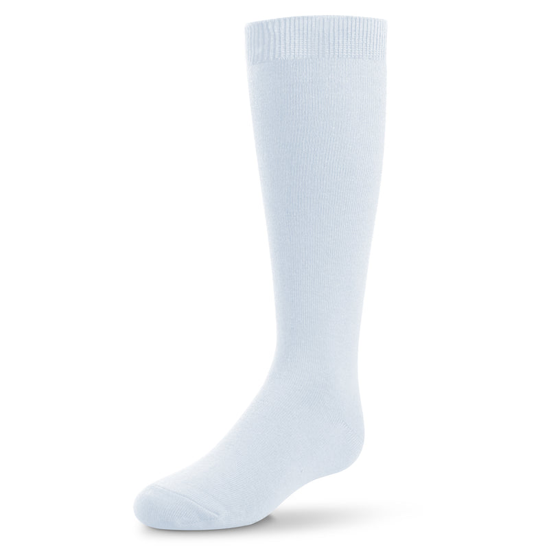 Zubii Flat Cotton Knee High 476 Ice Blue - 705