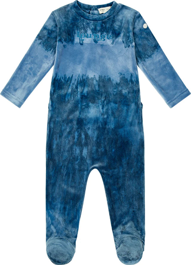 Crew Lounge Tie Dye Footie - SG3017
