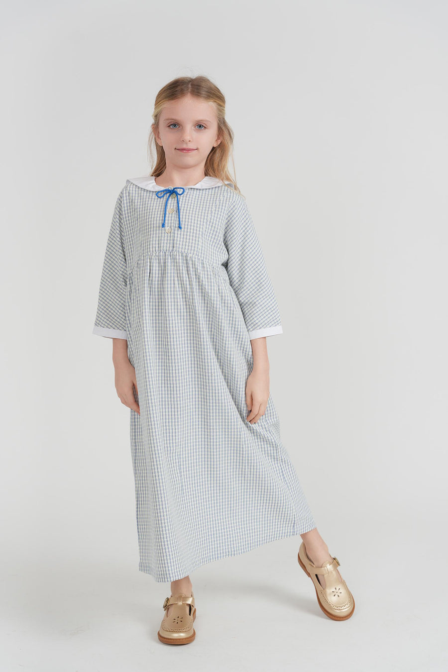 Lola Maxi Dress With Sailor Collar - SB6CP7411