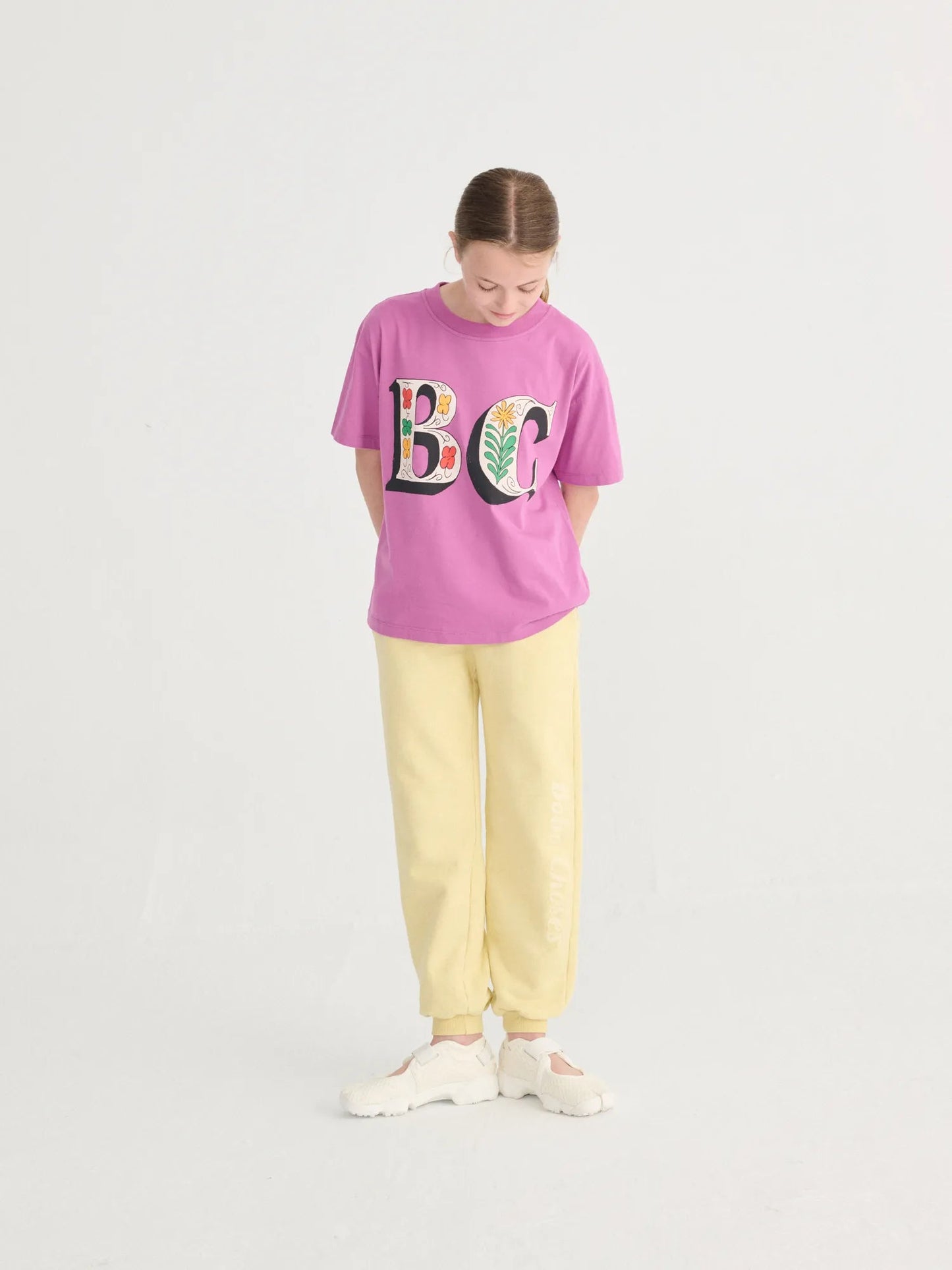 Bobo Choses Spring Letters Short Sleeve Tee - B126AC007