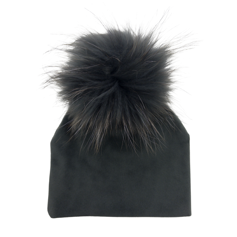 Mini Pops Velour W/Pompom - Br3301r
