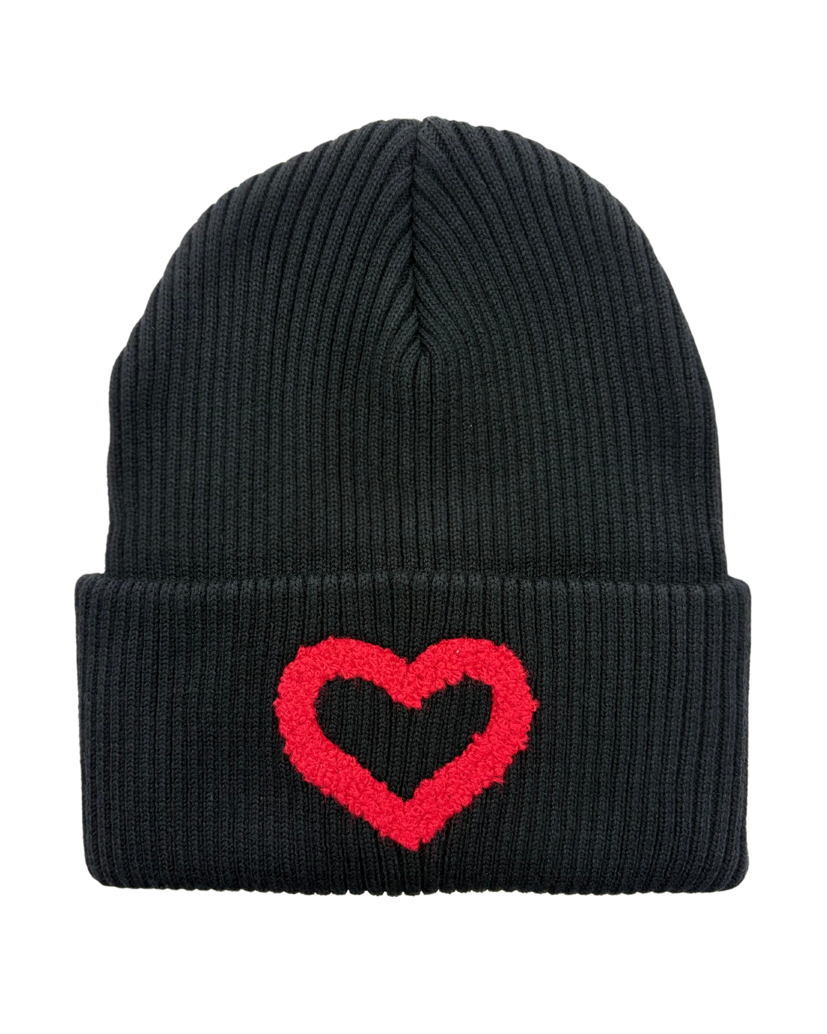 Mini Pops Sherpa Heart Cuff Hat