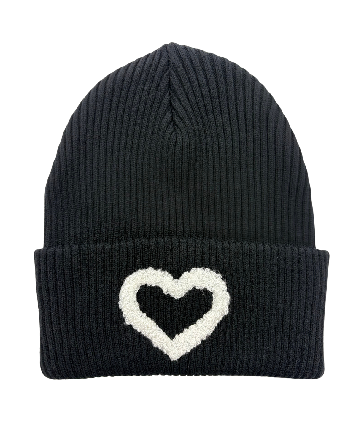 Mini Pops Sherpa Heart Cuff Hat