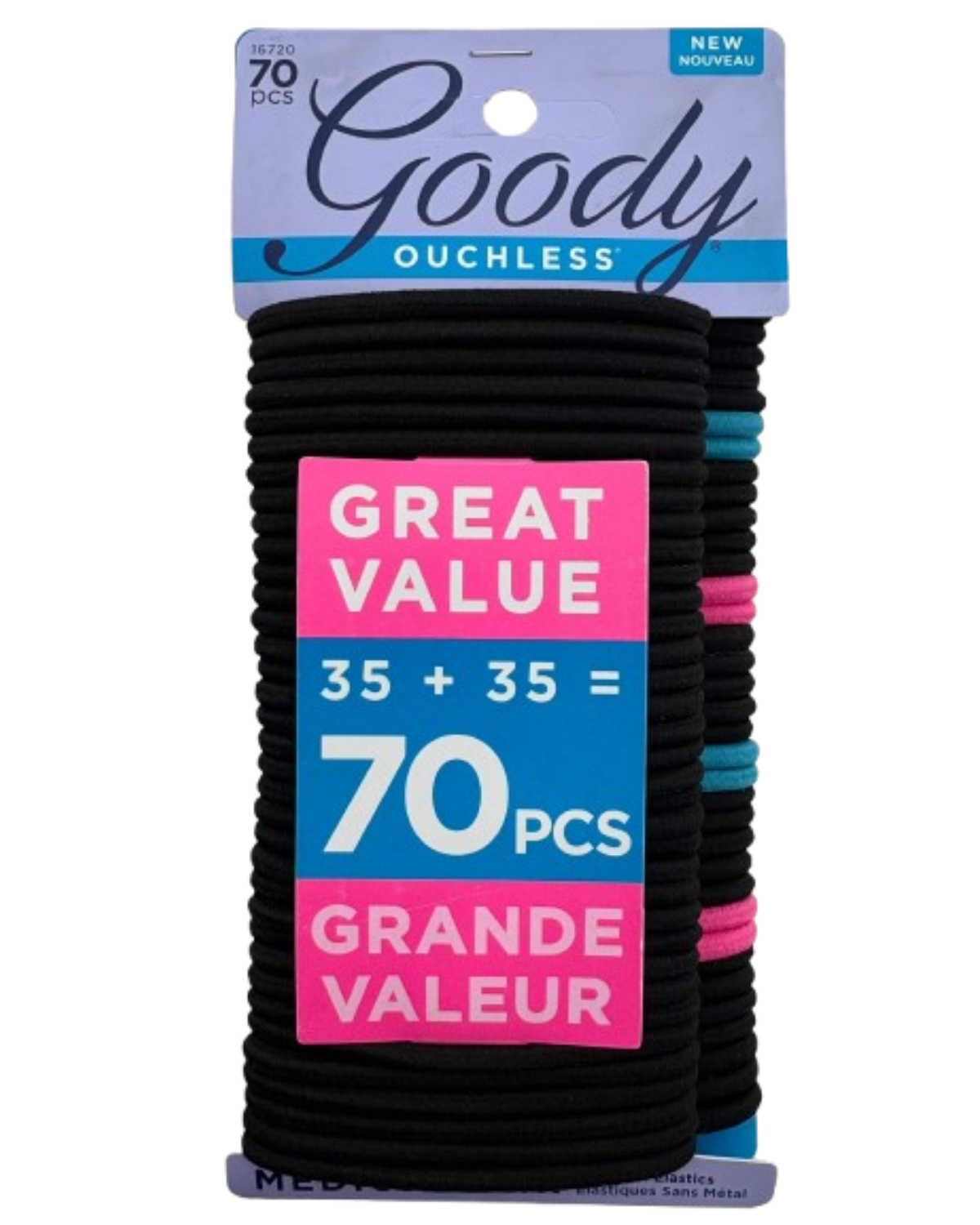 Goody 70Ct Elastic - 16720
