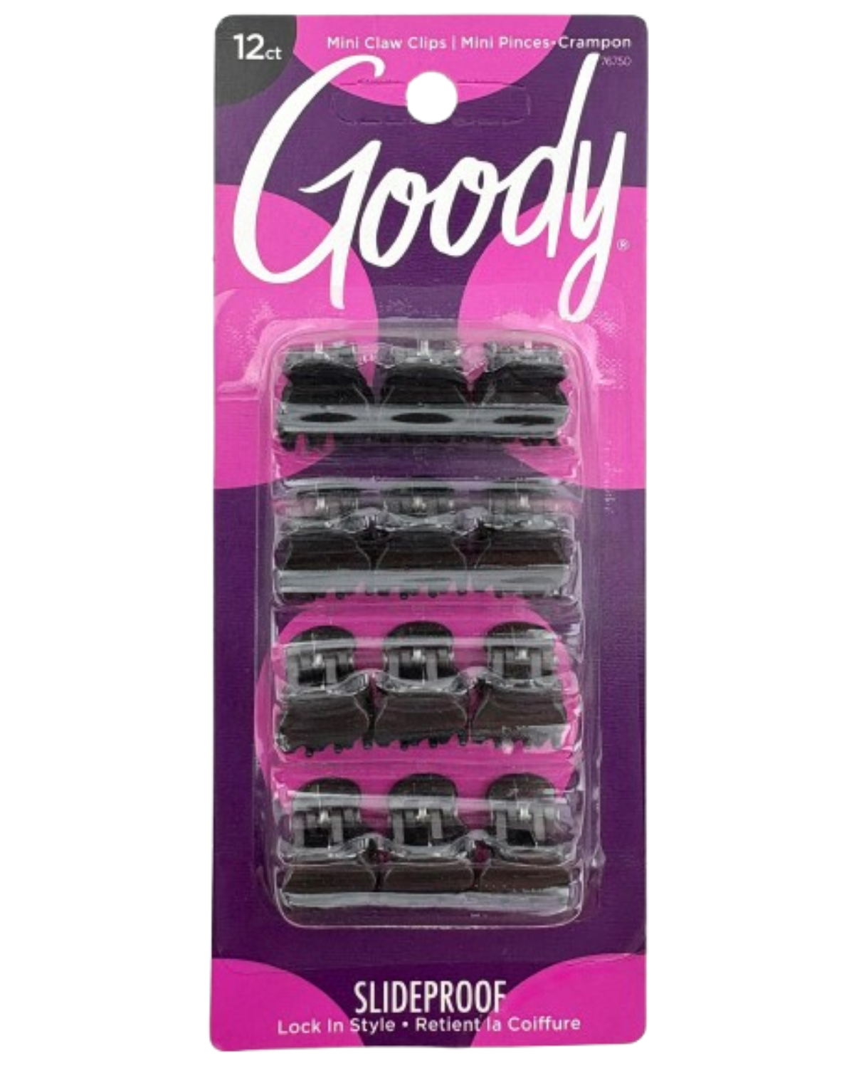 Goody 12Ct Mini Claw Clips - 76750