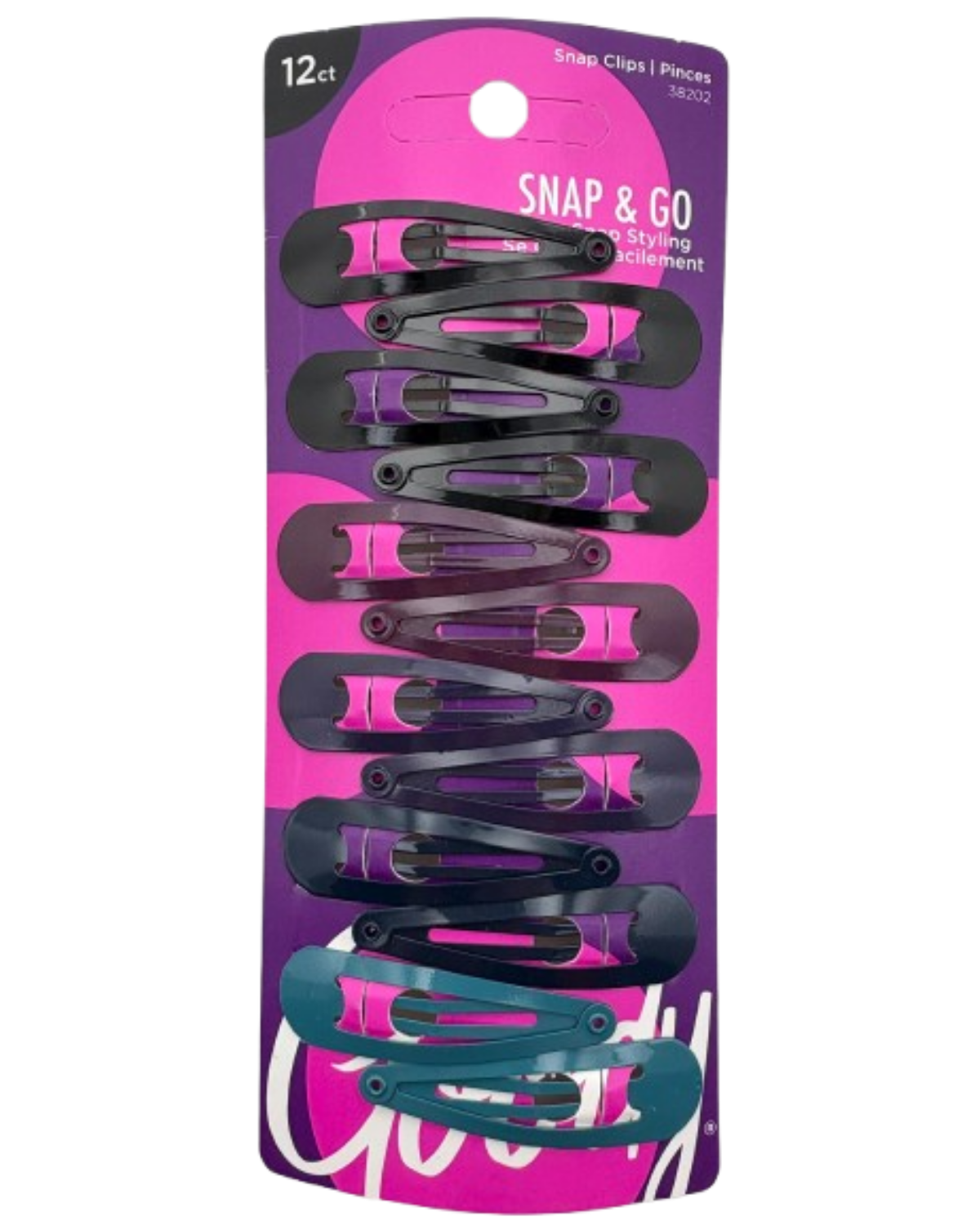 Goody 12Ct Snap Clips - 38202