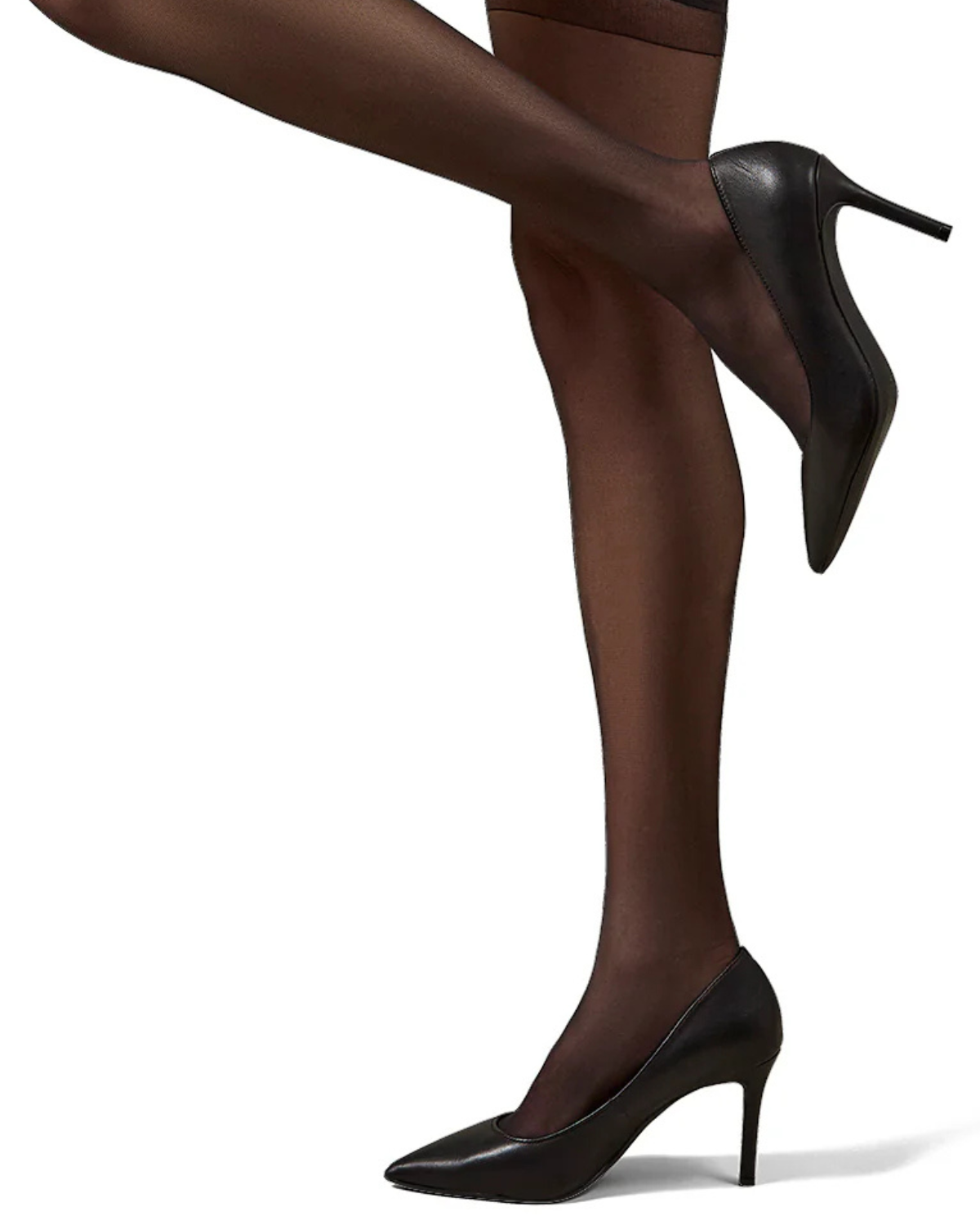 Memoi Crystal Sheer Thigh High Stockings - Mm-110