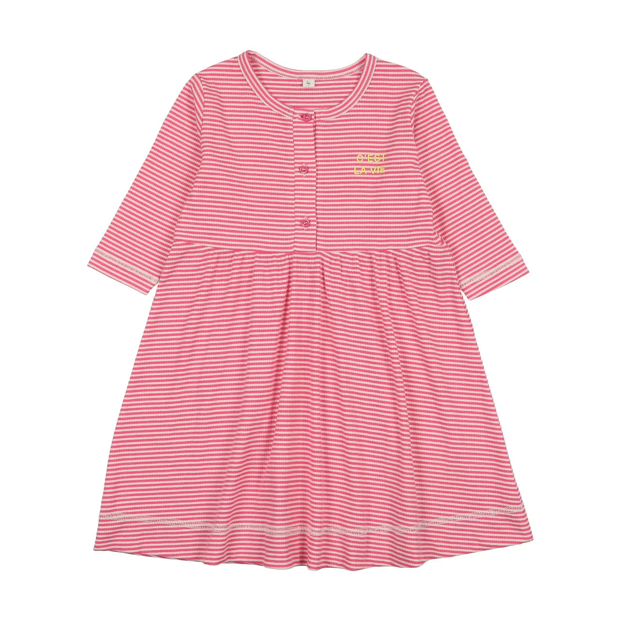 Bonjoy C`est La Vie 3/4 Sleeve Dress - BTS25001LD