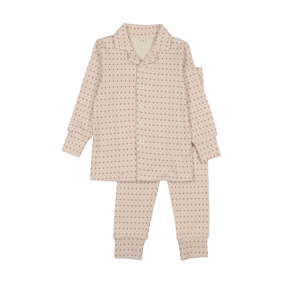 Bonjoy Printed Grandpa Pajamas - BPW25005S