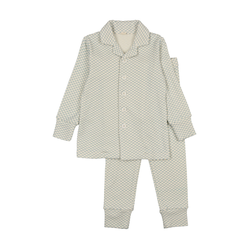 Bonjoy Printed Grandpa Pajamas - BPW25005S