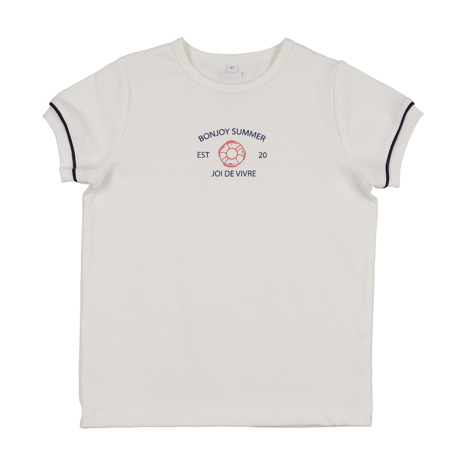 Bonjoy Bonjoy Summer Short Sleeve T-Shirt - BTSS26004BT