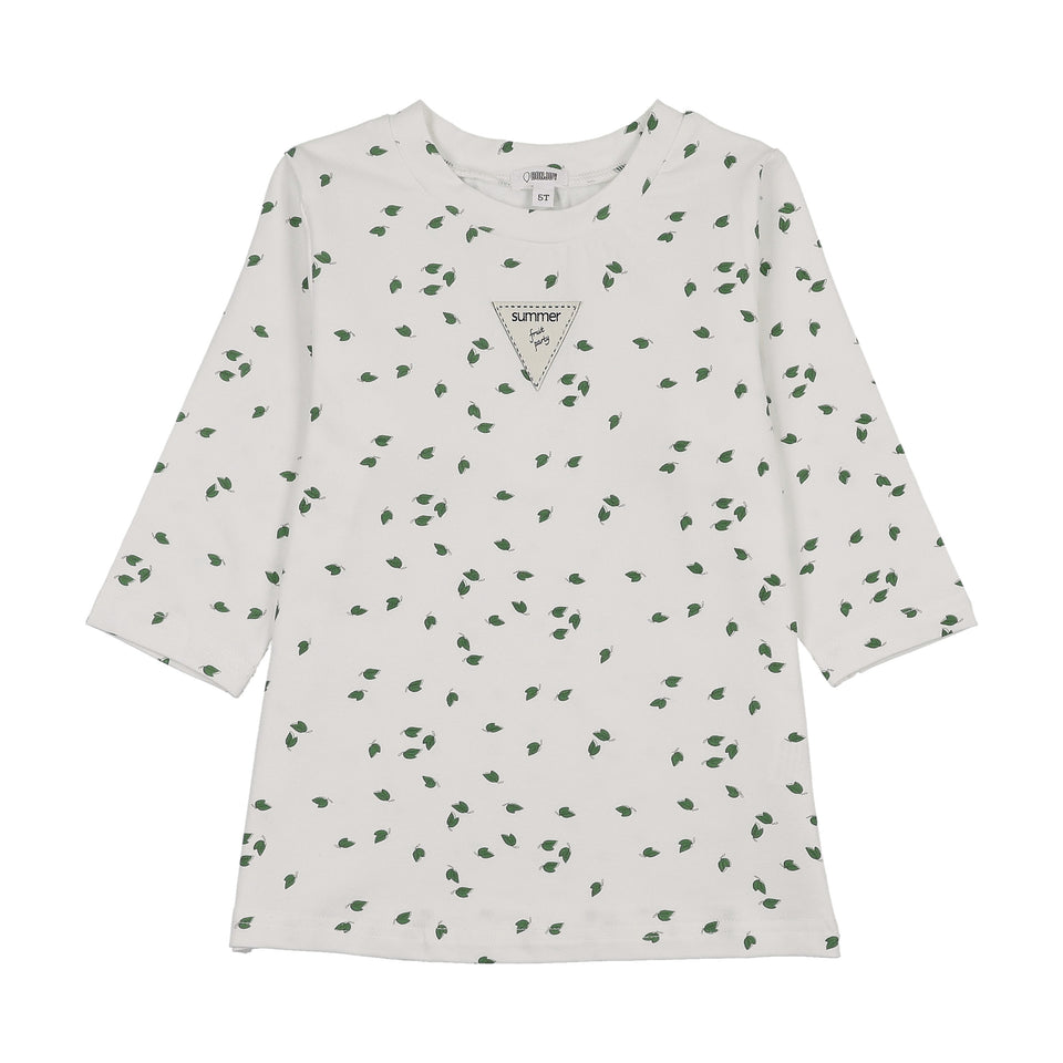 Bonjoy Fruit Party 3/4 Sleeve Cotton T-Shirt - BTSS26026LT