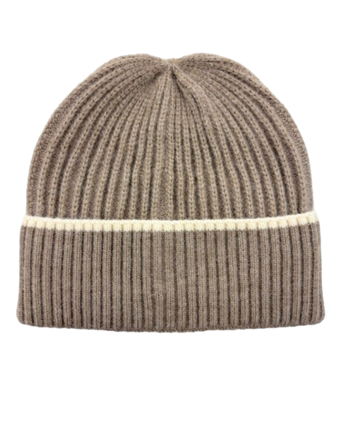 Sage Ladies Stripe On Cuff Hat - Da9022
