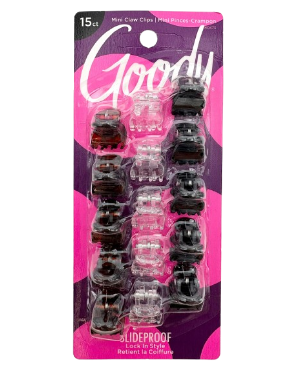Goody 15Ct Mini Claw Clips - 80473