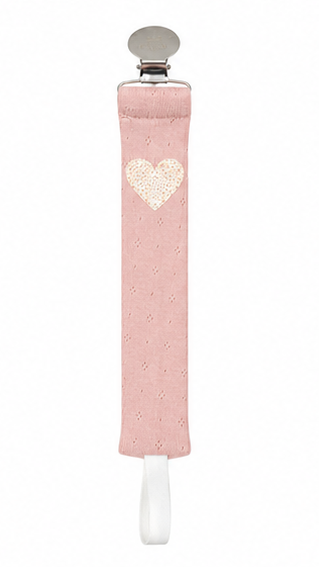 Daisy Gift Box Heart Pacifier Clip - AW26-HPC