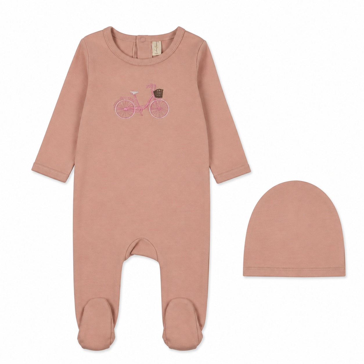 Bonjoy Embroidered Bike Footie Set - BWL2620FS