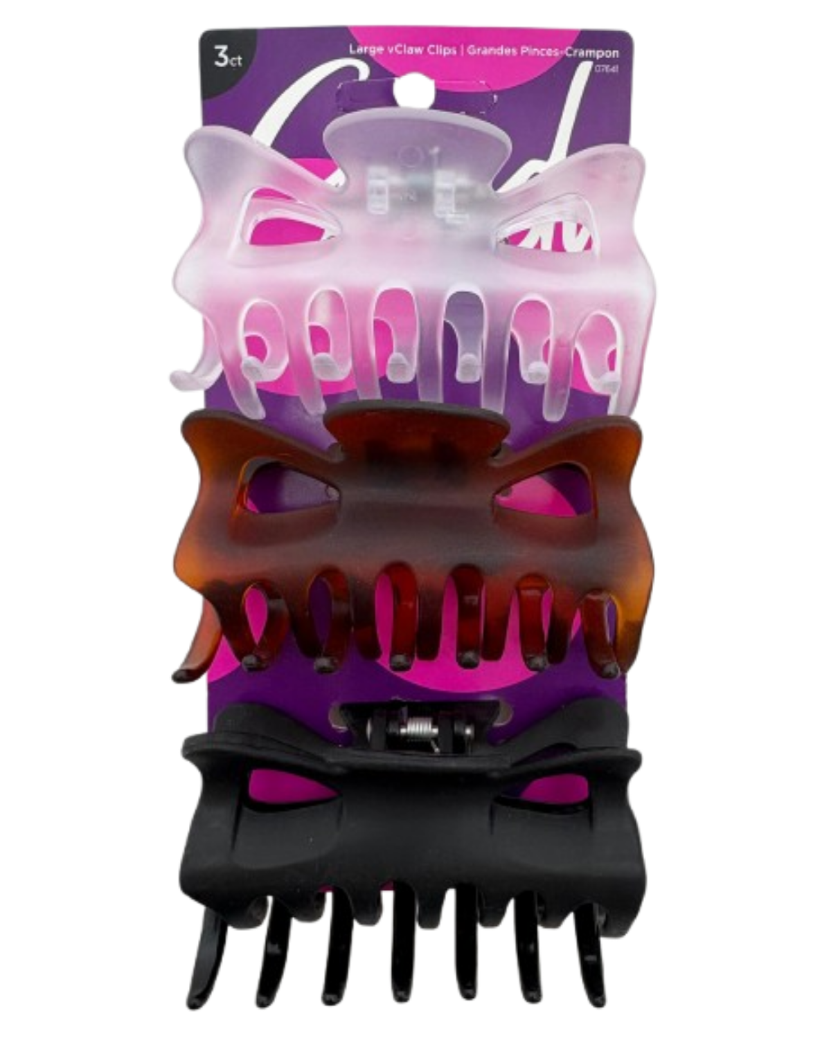 Goody 3Ct Large Vclaw Clips - 07641