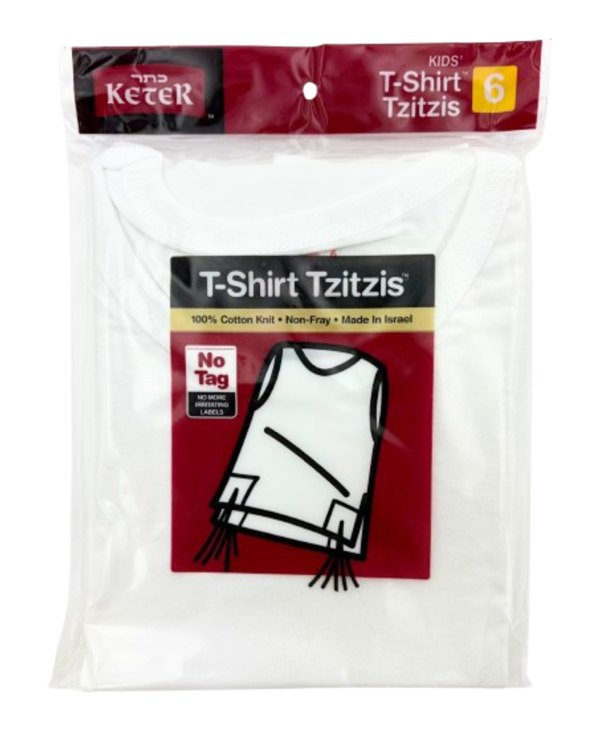 Keter Undershirt Tzitzis Round Neck - Akperm