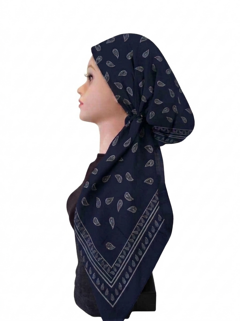Revaz Paisley Pretied Headscarf - HS763