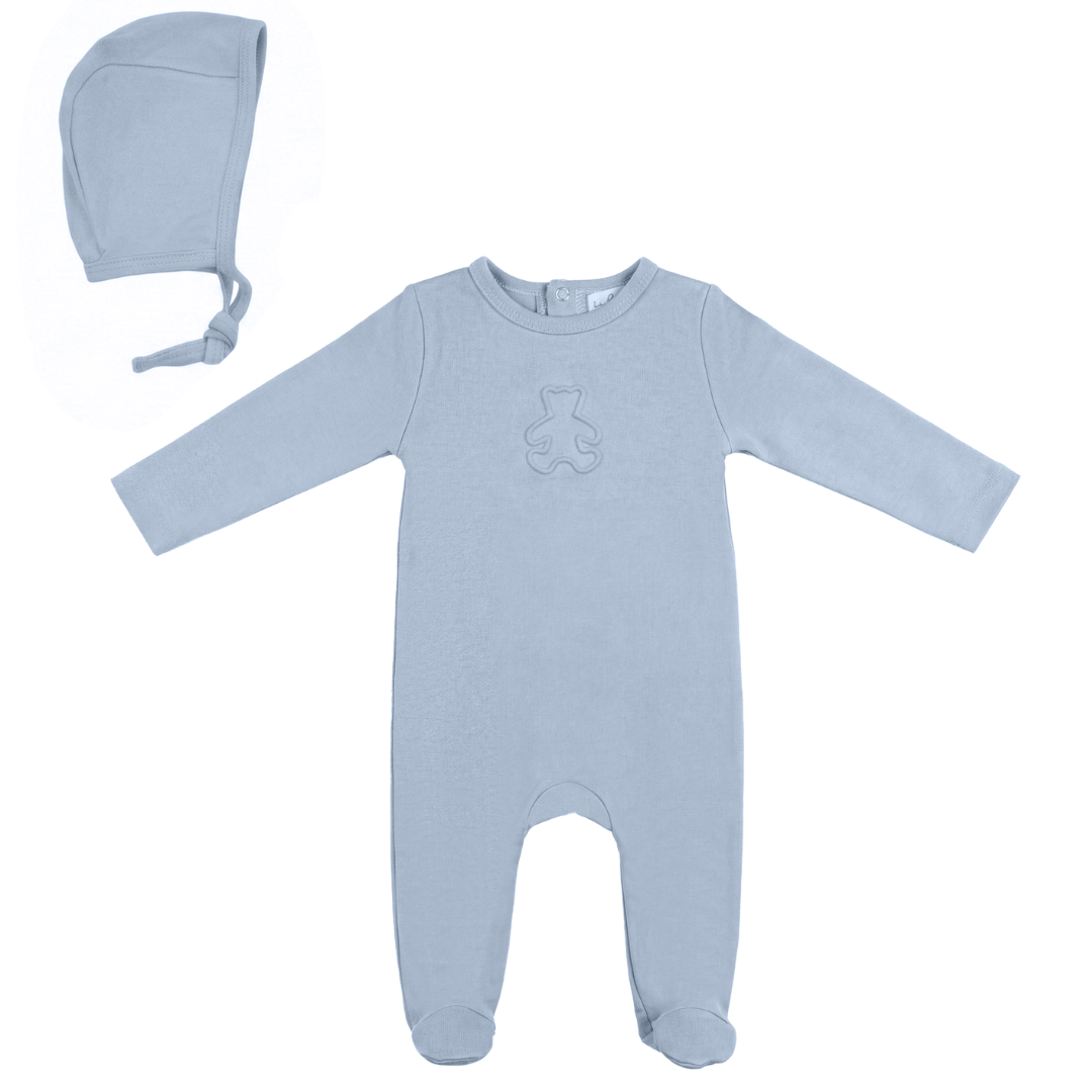 Bebe Bella Modal Embossed Bear Layette - SB6CY2862B