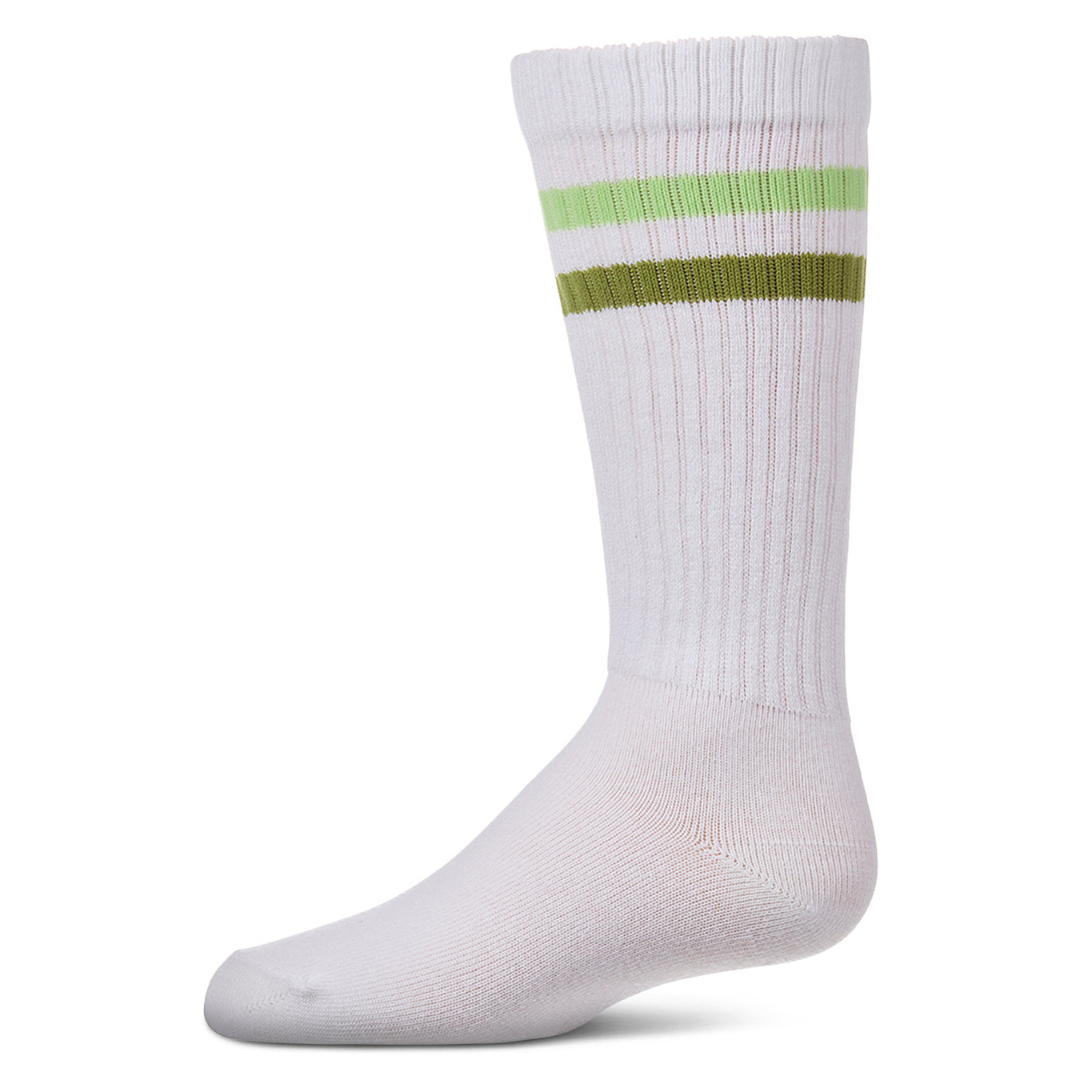 Memoi Double Stripe Knee High - MKF-7251